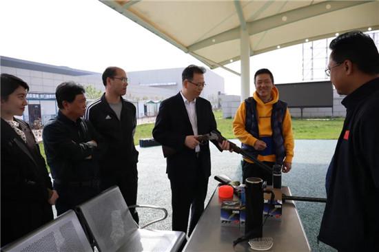 校体合作丨乐动(中国)官方网站姜波理事长一行赴陕西省射运管理中心参观调研